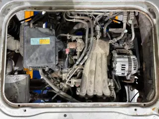 Gray 1997 Subaru Sambar Van, 89,200 miles, EN07 660 cc, stock KTD-0916 (photo 6)