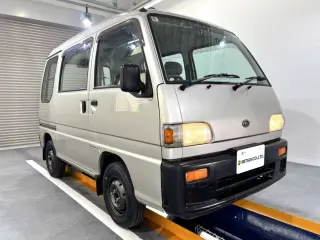 Gold 1997 Subaru Sambar Van 4WD JDM van for sale, stock KTD-0917 (photo 1)