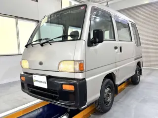 Gold 1997 Subaru Sambar Van, 88,500 miles, EN07 660 cc, stock KTD-0917 (photo 2)
