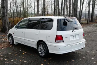 Taffeta White 1998 Honda Odyssey Aero Spirit 4WD, PS, PW, PL, PM, Navi, Automatic, imported JDM van, stock KTD-0921 (photo 4)