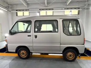 1998 Subaru Sambar Van — Silver 2WD JDM Vans, photo 3 of 32