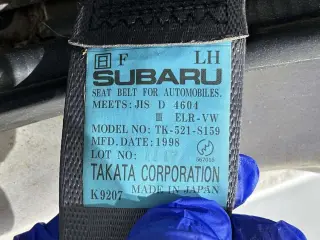Gold 1998 Subaru Sambar Van, 5-Speed Manual, imported JDM van, stock KTD-0925 (photo 32)