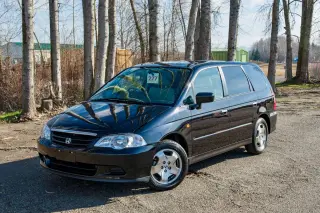 Black 1999 Honda Odyssey L FWD, PW, PL, PS, PM, Automatic, Like New!, 3,728 miles, F23A, stock KTD-0935 (photo 2)