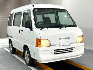 1999 Subaru Sambar Van — White 2WD JDM Vans, photo 1 of 32