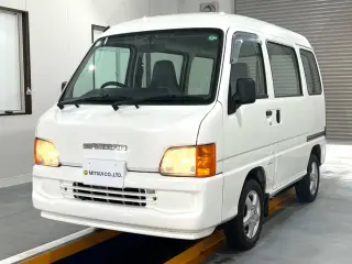 1999 Subaru Sambar Van — White 2WD JDM Vans, photo 2 of 32