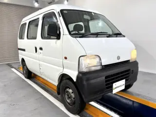 White 1999 Suzuki Every Van 4WD JDM van for sale, stock KTD-0942 (photo 1)