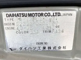 2000 Daihatsu Atrai, Van, right-hand drive Japanese import, stock KTD-0944 (photo 47)