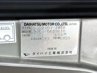Silver 2000 Daihatsu, Hijet Cargo Hijet Van, 5-Speed Manual, imported JDM van, stock KTD-0947 (photo 32)