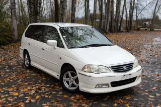 Taffeta White 2000 Honda Odyssey Prestige VG Modulo FWD, 7 Pass, Auto, Automatic, imported JDM van, stock KTD-0951 (photo 8)