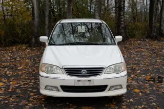 Taffeta White 2000 Honda Odyssey Prestige VG Modulo FWD, 7 Pass, Auto JDM van for sale, stock KTD-0951 (photo 1)