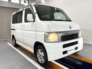 2000 Honda Vamos — White 4WD JDM Vans, photo 1 of 38