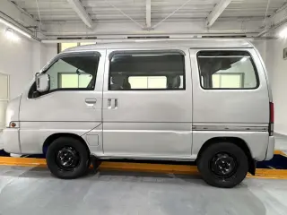 2000 Subaru Sambar Van — Silver 2WD JDM Vans, photo 3 of 38