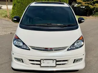 2000 Toyota Estima 3.0 Aeras FWD, Alloy’s, AC, PS, PW, PL, 8-Pass, Auto — White Pearl Mica JDM Vans, photo 2 of 9