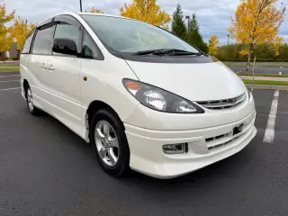 White Mica Pearl 2000 Toyota Estima Aeras FWD, PW, PL, PS, AC, 8-Pass, Automatic JDM van for sale, stock KTD-0961 (photo 1)