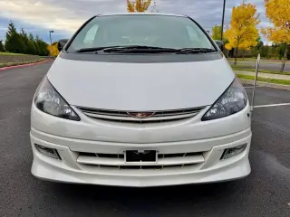 White Mica Pearl 2000 Toyota Estima Aeras FWD, PW, PL, PS, AC, 8-Pass, Automatic, 26,664 miles, stock KTD-0961 (photo 2)