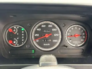 White 2001 Daihatsu Hijet Deck Van, 186,300 miles, EF 660 cc, stock KTD-0962 (photo 10)