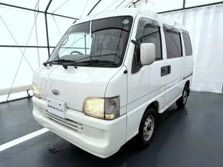 White 2001 Subaru Sambar Van, 66,500 miles, EN07 660 cc, stock KTD-0965 (photo 2)