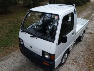1991 Subaru Sambar — White RWD Kei Trucks, photo 12 of 32