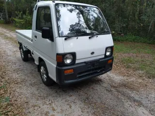 1991 Subaru Sambar — White RWD Kei Trucks, photo 6 of 32
