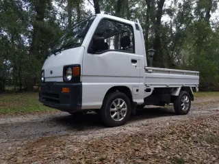 1991 Subaru Sambar — White RWD Kei Trucks, photo 11 of 32