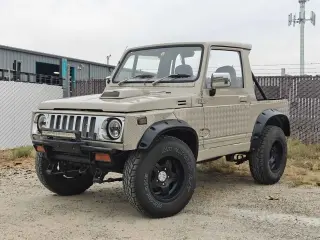 1991 Suzuki Jimny — Tan 4WD Kei 4x4 & Jimny, photo 1 of 16