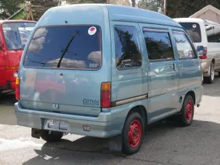1992 Daihatsu Atrai Cruise Van — Turquoise Kei Vans, photo 4 of 34