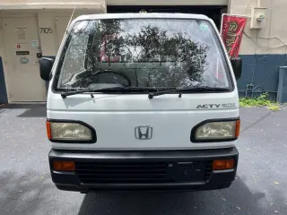 1992 Honda Acty SDX Mini Truck — White RWD Kei Trucks, photo 2 of 16