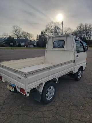 White 1994 Mitsubishi Minicab kei truck for sale, stock KTD-0041 (photo 9)