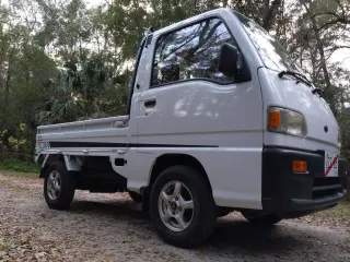 White 1994 Subaru Sambar, Manual, imported kei truck, stock KTD-0042 (photo 20)