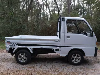 White 1994 Subaru Sambar kei truck for sale, stock KTD-0042 (photo 21)