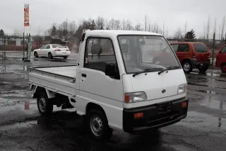 1994 Subaru Sambar Special — White 4WD Kei Trucks, photo 10 of 10