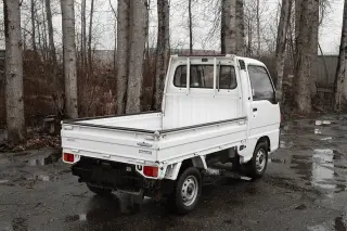 1994 Subaru Sambar Special — White 4WD Kei Trucks, photo 5 of 10