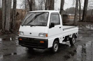 1994 Subaru Sambar Special — White 4WD Kei Trucks, photo 1 of 10