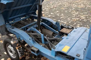 1995 Daihatsu Hijet Climber Dump Truck — Blue 4WD Kei Trucks, photo 12 of 12
