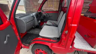 1995 Daihatsu Hijet — Red 4WD Kei Trucks, photo 11 of 25