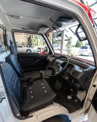 White 1995 Honda Acty, Manual, imported kei truck, stock KTD-0049 (photo 8)