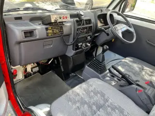 1995 Mitsubishi Minicab Fire Truck — Red Kei Trucks, photo 12 of 18