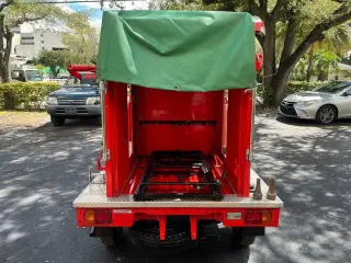 1995 Mitsubishi Minicab Fire Truck — Red Kei Trucks, photo 6 of 18