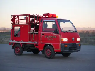 1995 Subaru Sambar — Red 4WD Kei Trucks, photo 2 of 53