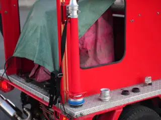 1995 Subaru Sambar — Red 4WD Kei Trucks, photo 25 of 53