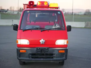 1995 Subaru Sambar — Red 4WD Kei Trucks, photo 8 of 53