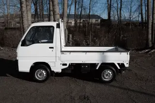 1996 Subaru Sambar — White 4WD Kei Trucks, photo 7 of 13