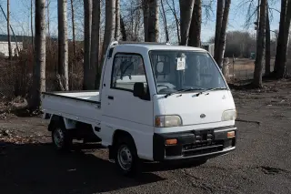 1996 Subaru Sambar — White 4WD Kei Trucks, photo 8 of 13