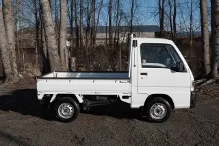 1996 Subaru Sambar — White 4WD Kei Trucks, photo 3 of 13