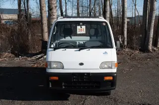 1996 Subaru Sambar — White 4WD Kei Trucks, photo 2 of 13