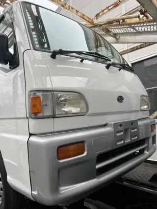 White 1996 Subaru Sambar Special II, 49,100 miles, 4 cylinder, stock KTD-0061 (photo 2)