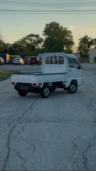 White 1996 Subaru Sambar Special II, 49,100 miles, 4 cylinder, stock KTD-0061 (photo 26)