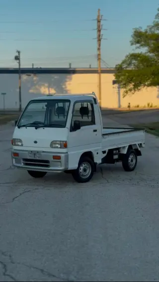 White 1996 Subaru Sambar Special II RWD kei truck for sale, stock KTD-0061 (photo 25)