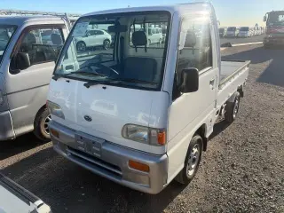 White 1996 Subaru Sambar Special II, 49,100 miles, 4 cylinder, stock KTD-0061 (photo 6)