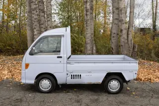 Light Violet 1997 Daihatsu Hijet IS Twin Cam 4WD kei truck for sale, stock KTD-0068 (photo 9)